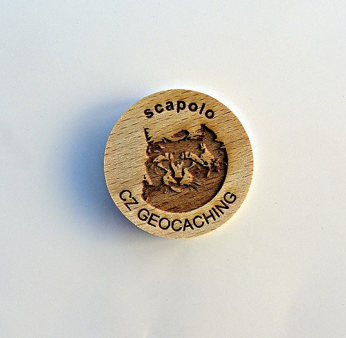 czech wood geocoin 13