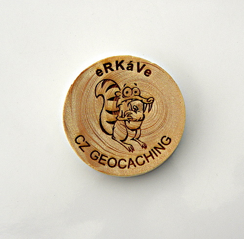 czech wood geocoin 33