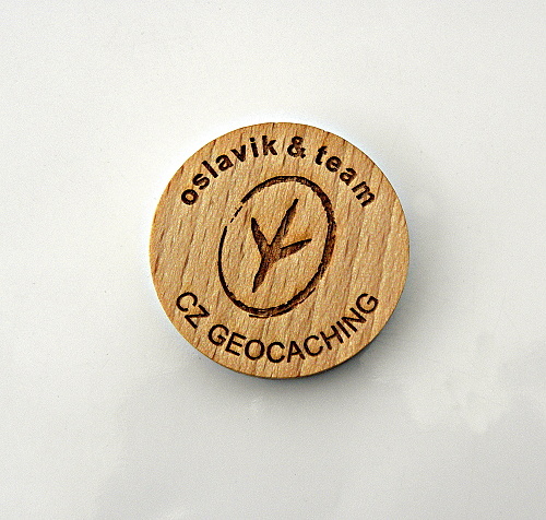 czech wood geocoin 39