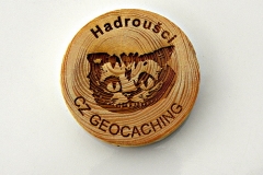 czech wood geocoin 38