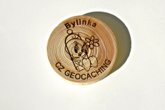 czech wood geocoin 52
