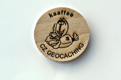 czech wood geocoin 55