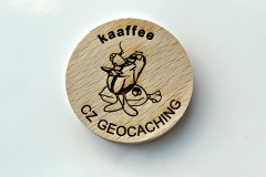czech wood geocoin 56