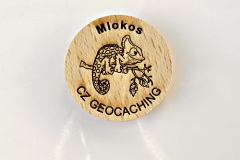 czech wood geocoin 67