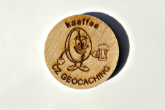 czech wood geocoin 71
