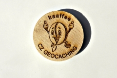 czech wood geocoin 73